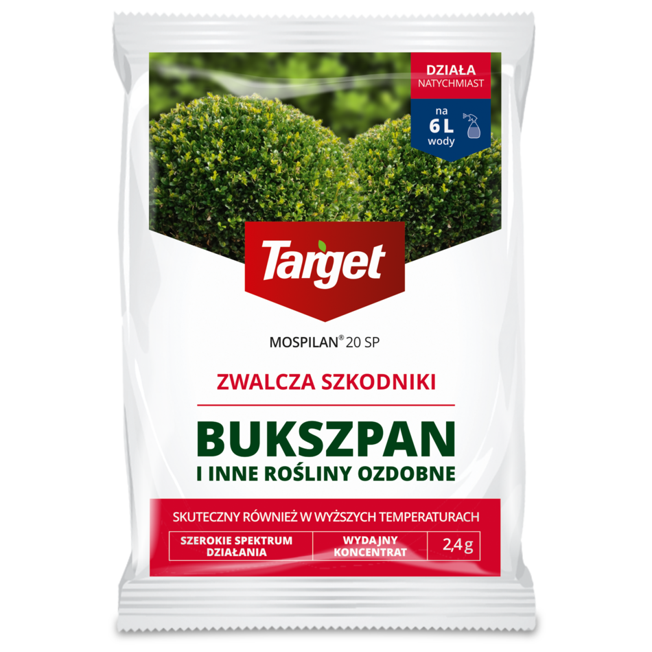 Mospilan 20 SP na szkodniki warzyw i owoców - Target