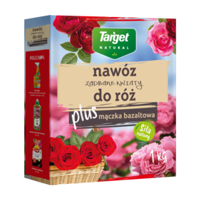 Nawóz Zadbane Kwiaty do róż plus mączka bazaltowa
