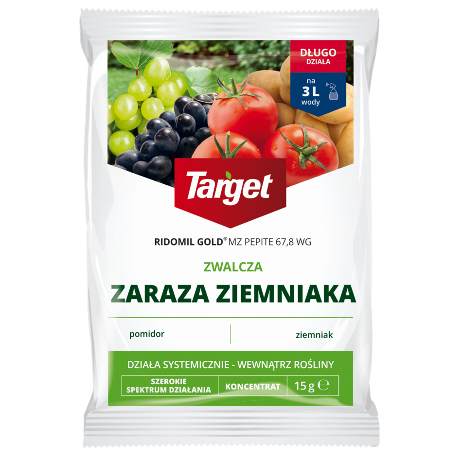 Ridomil Gold MZ Pepite 67,8 WG na choroby grzybowe warzyw i owocowych