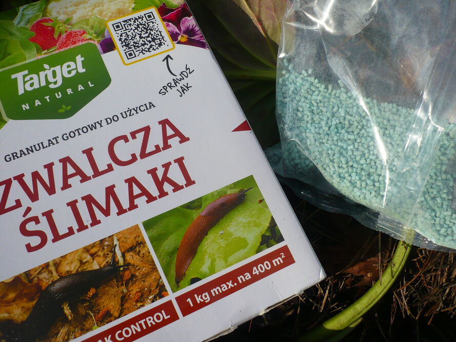 Jak działają niebieskie granulki na ślimaki?
