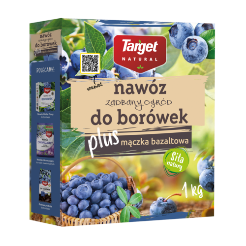 Nawóz ZADBANY OGRÓD do borówek z mączką bazaltową