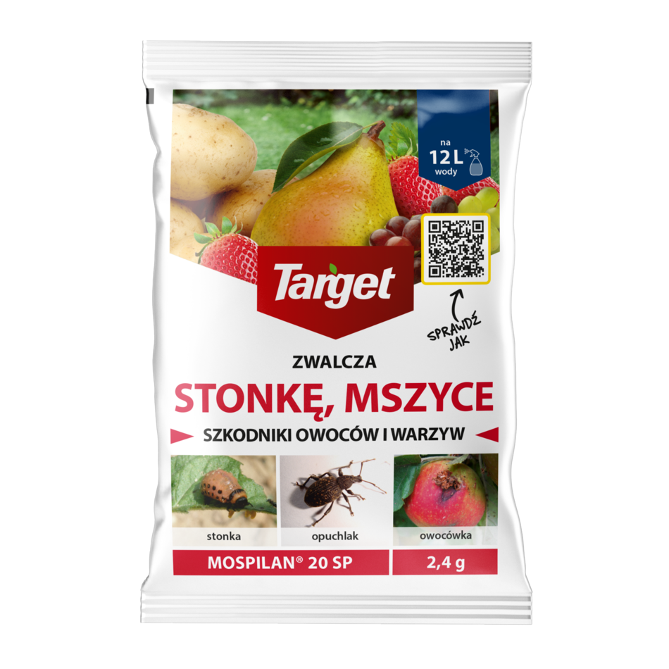 Mospilan 20 SP na szkodniki warzyw i owoców - Target