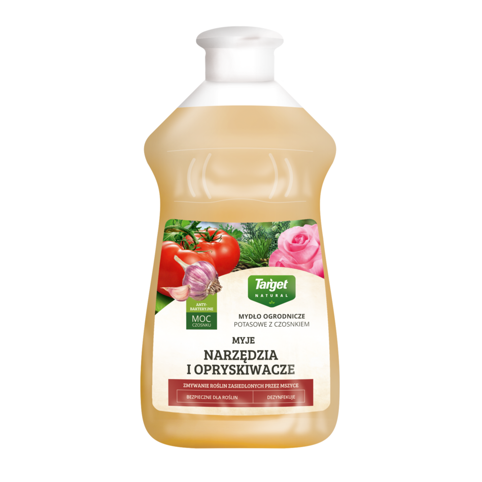 Mydło ogrodnicze potasowe z czosnkiem Target Mydło ogrodnicze potasowe z czosnkiem Target