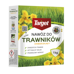 Nawóz granulowany do trawnika zagęszczający